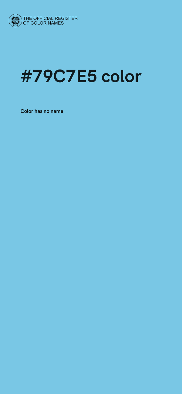 #79C7E5 color image