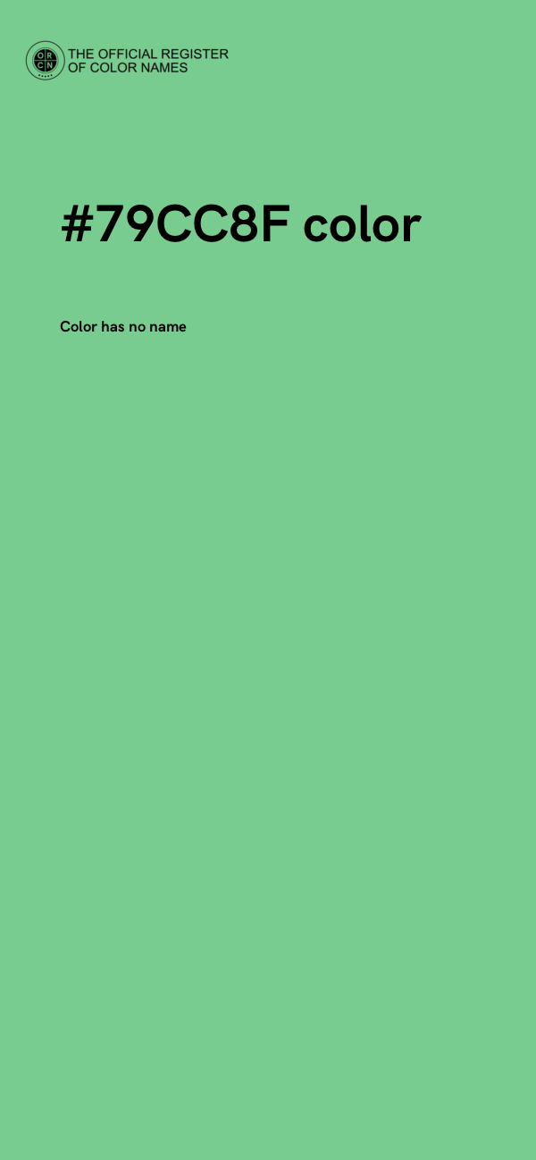 #79CC8F color image