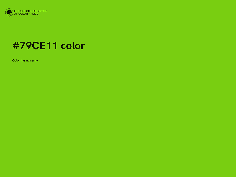 #79CE11 color image