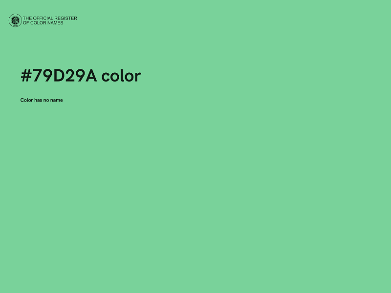 #79D29A color image