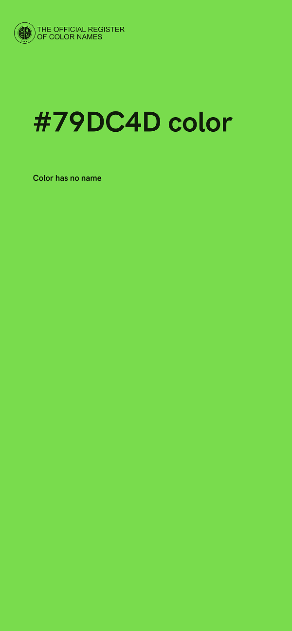#79DC4D color image