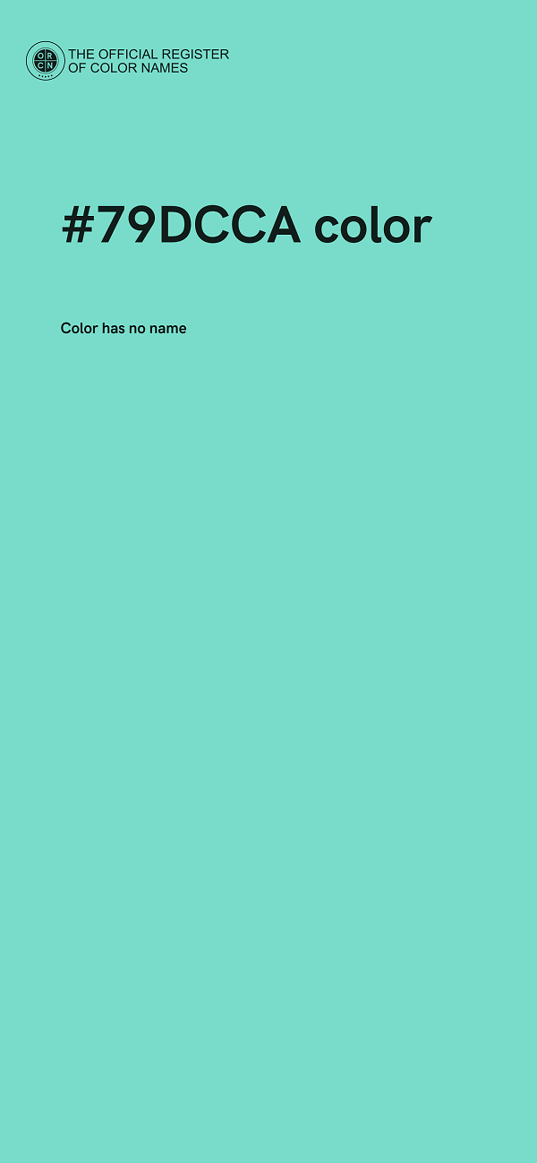 #79DCCA color image