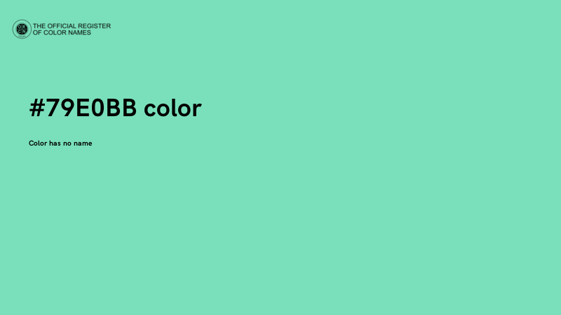 #79E0BB color image