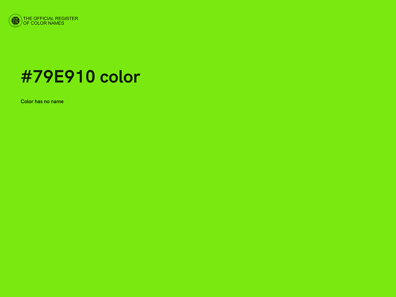 #79E910 color image