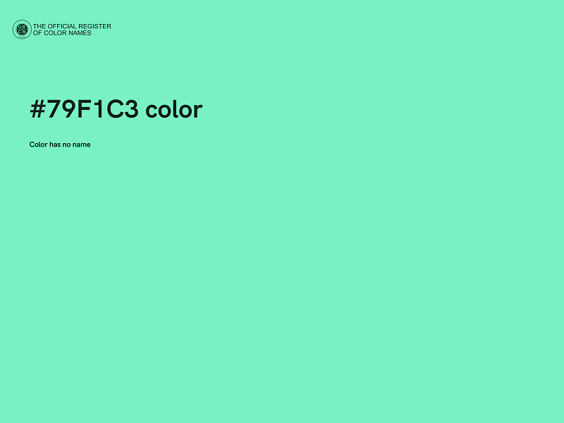 #79F1C3 color image