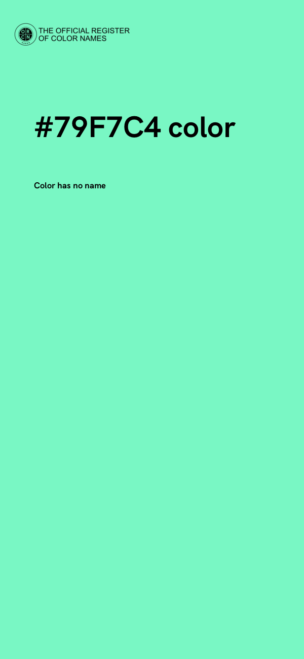 #79F7C4 color image