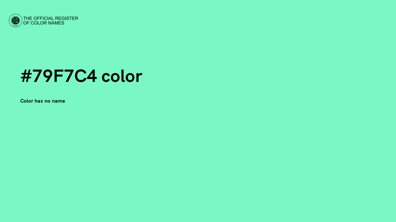 #79F7C4 color image