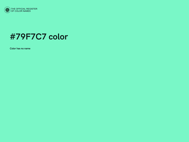 #79F7C7 color image