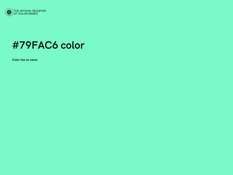 #79FAC6 color image