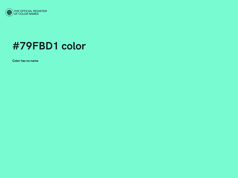 #79FBD1 color image