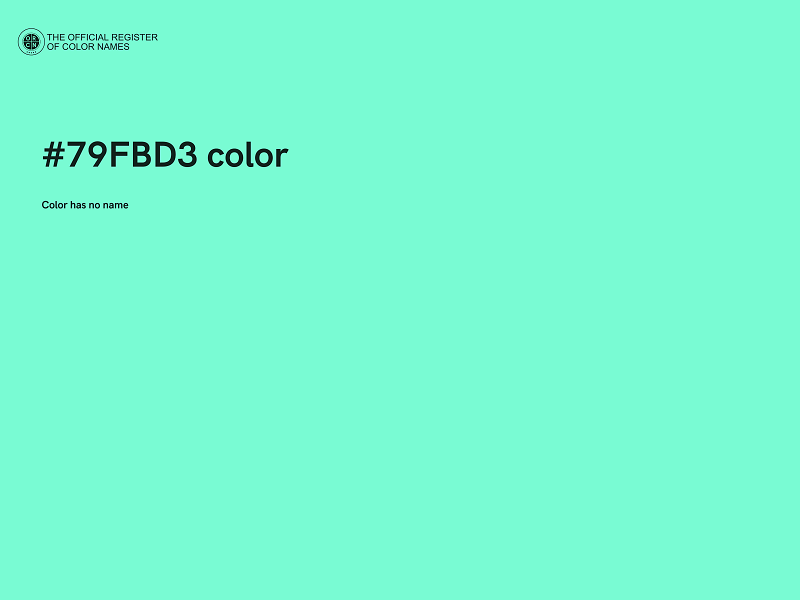 #79FBD3 color image