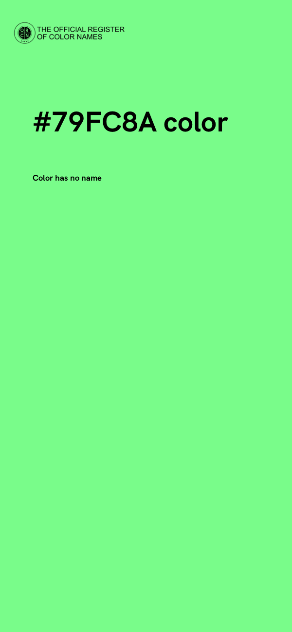 #79FC8A color image