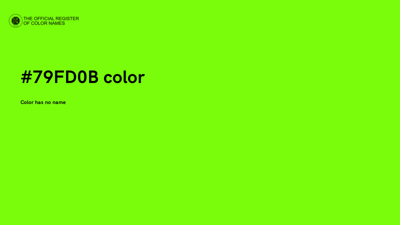 #79FD0B color image