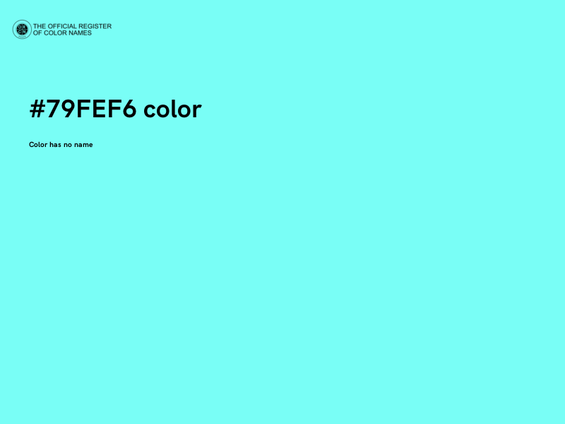 #79FEF6 color image