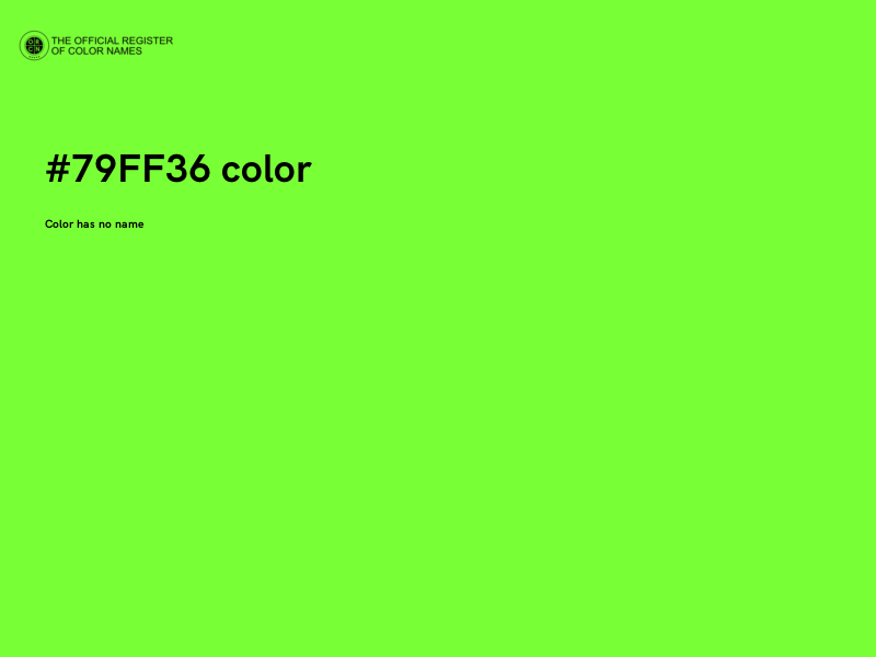 #79FF36 color image