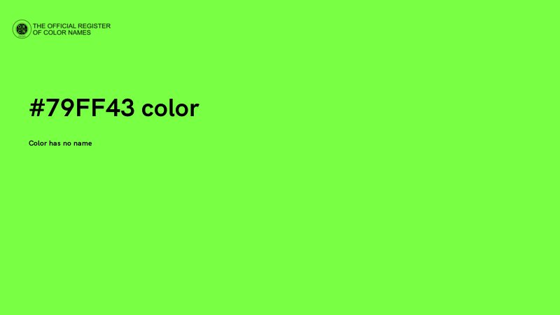 #79FF43 color image