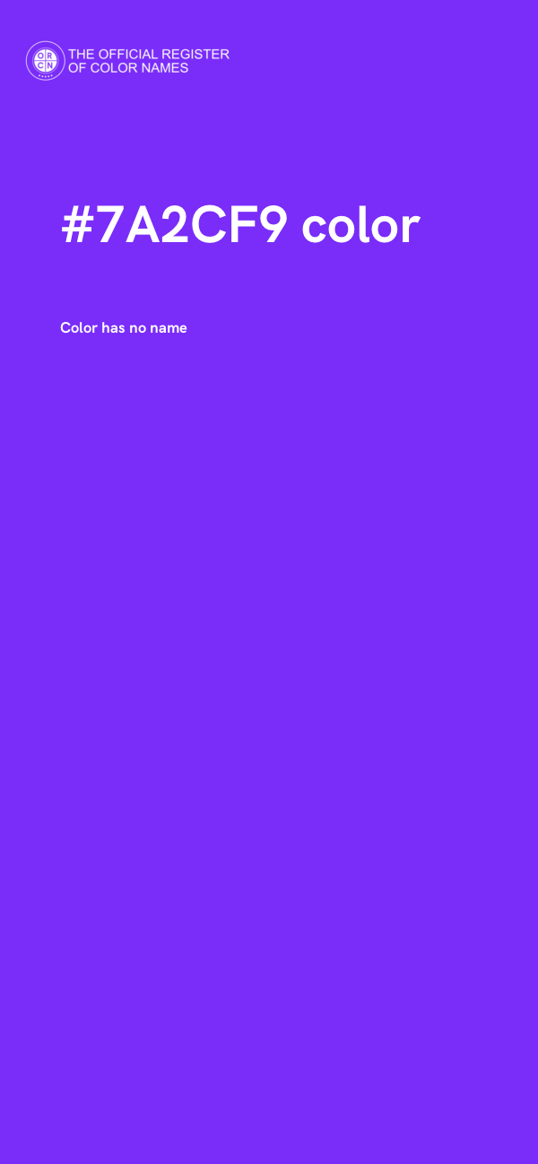 #7A2CF9 color image