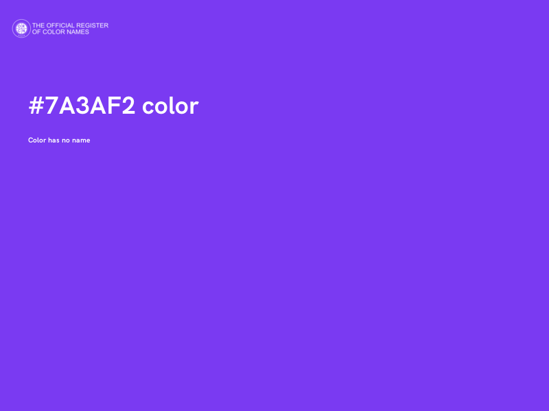#7A3AF2 color image