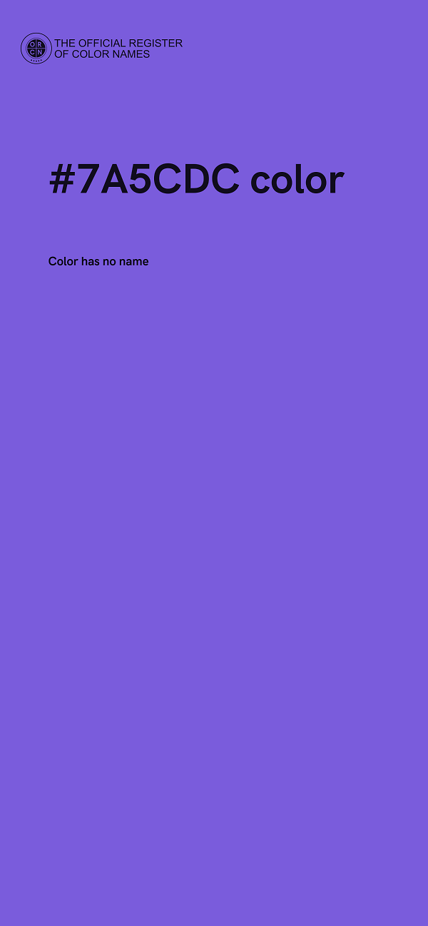 #7A5CDC color image