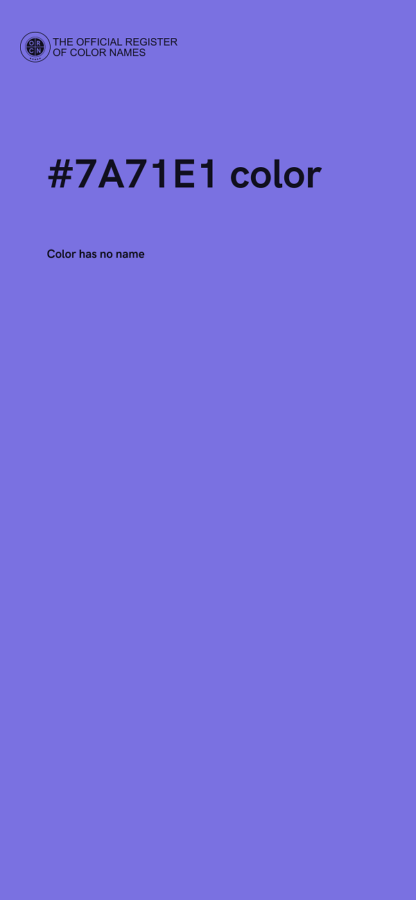 #7A71E1 color image