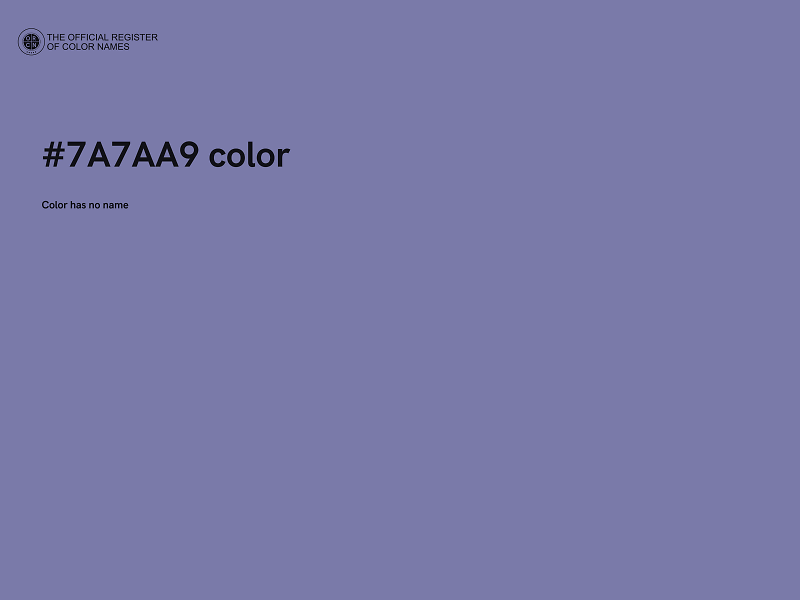 #7A7AA9 color image
