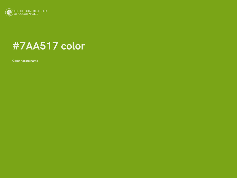 #7AA517 color image