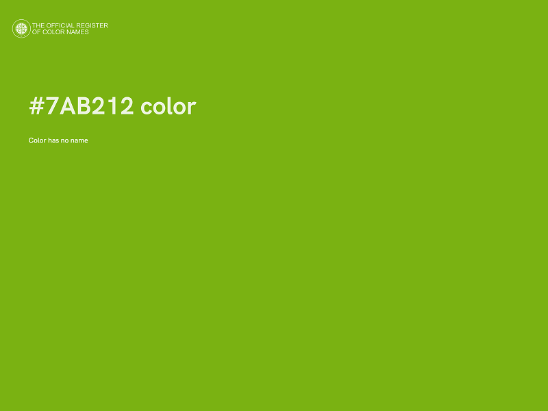 #7AB212 color image