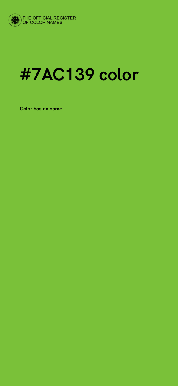 #7AC139 color image