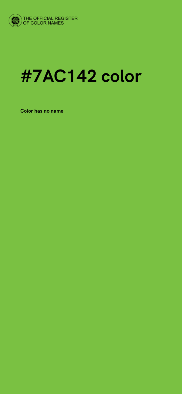 #7AC142 color image