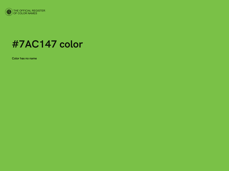 #7AC147 color image