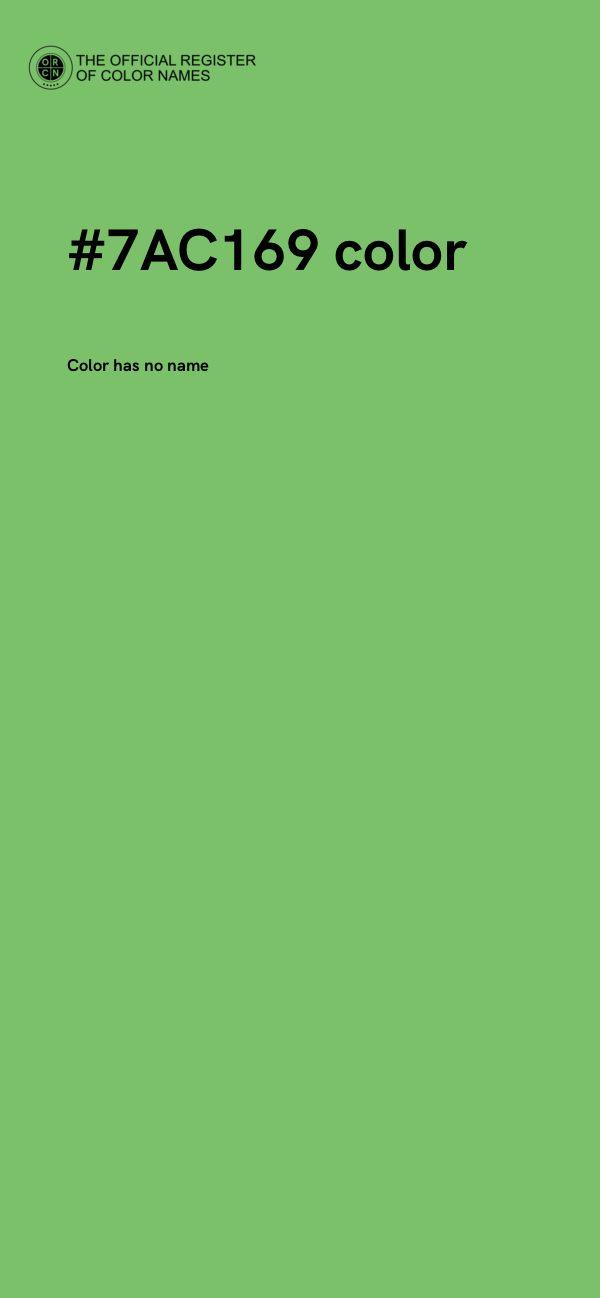 #7AC169 color image