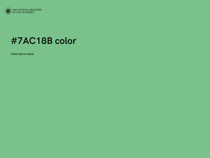 #7AC18B color image