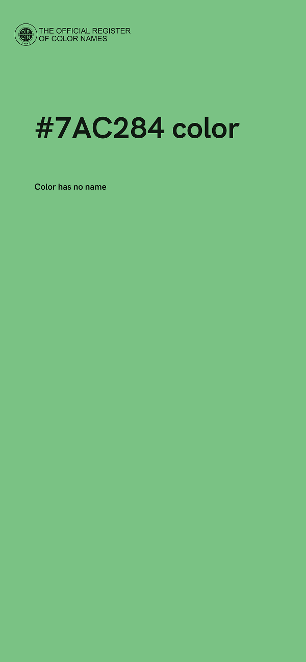#7AC284 color image