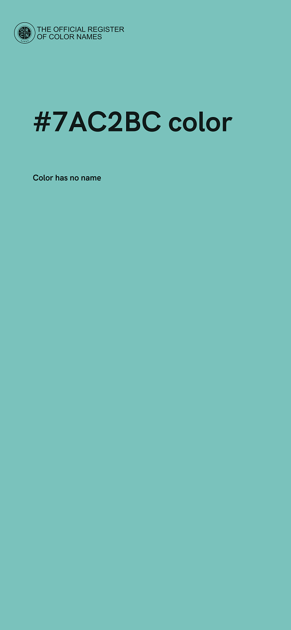 #7AC2BC color image