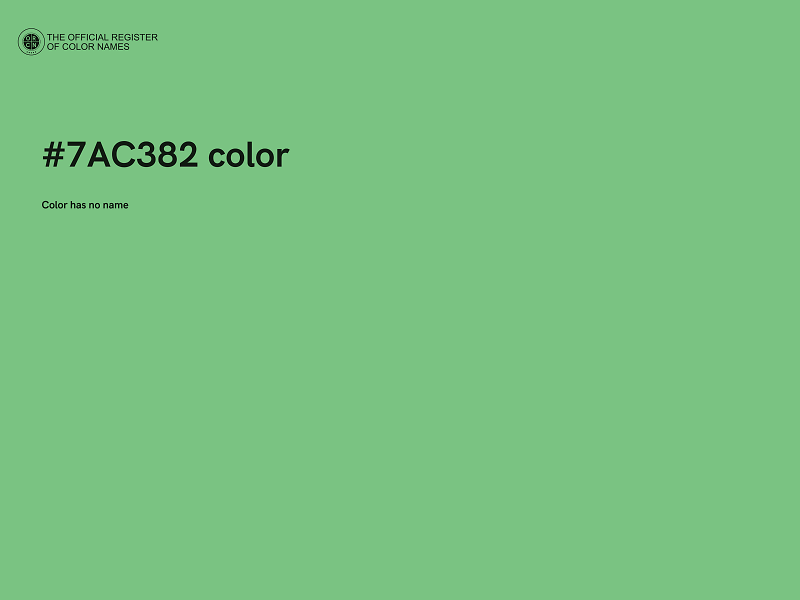 #7AC382 color image