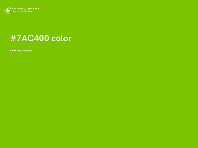 #7AC400 color image