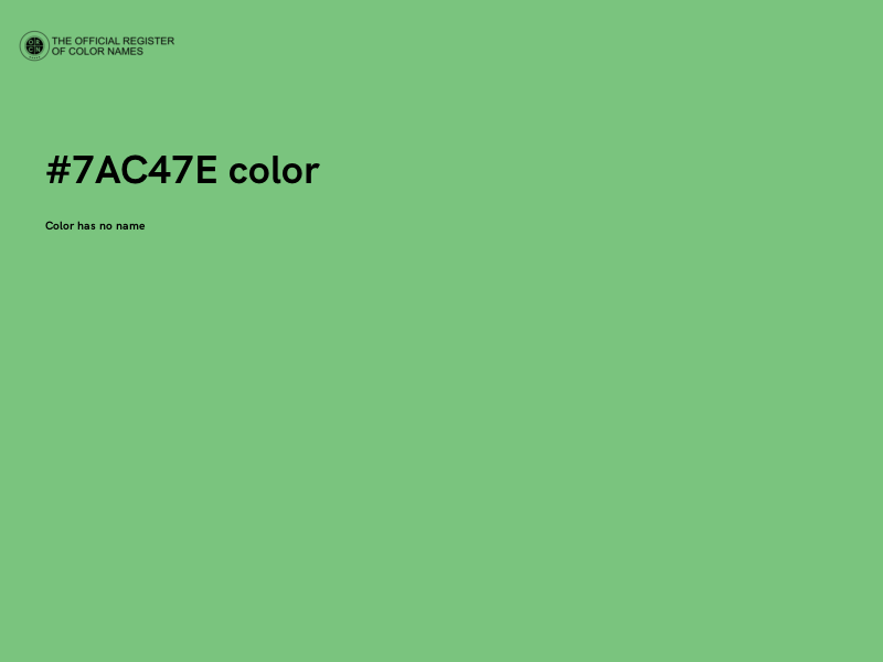 #7AC47E color image