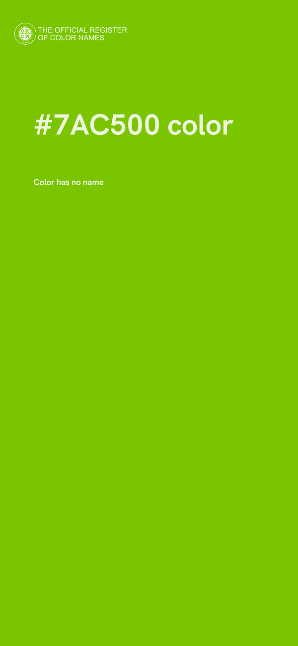 #7AC500 color image