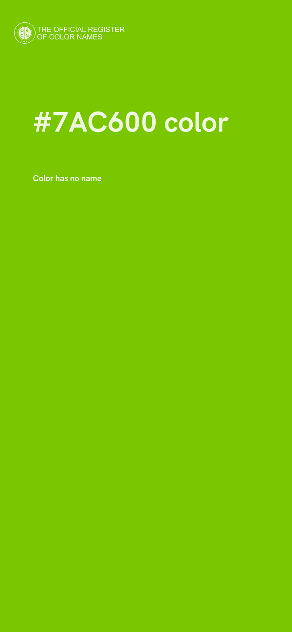 #7AC600 color image