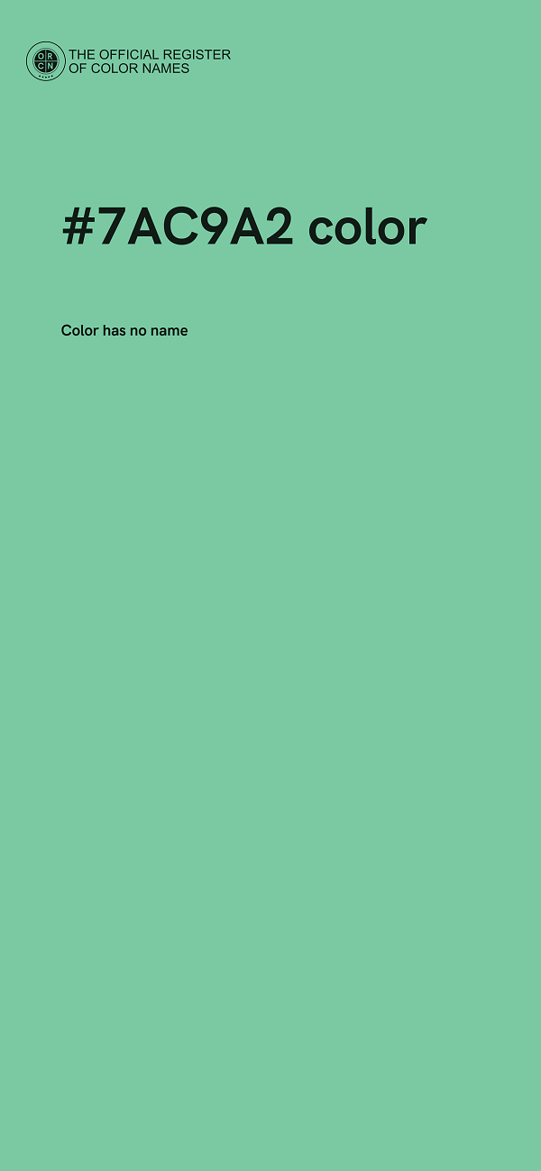 #7AC9A2 color image
