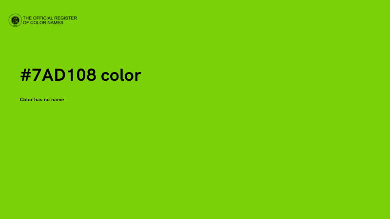 #7AD108 color image