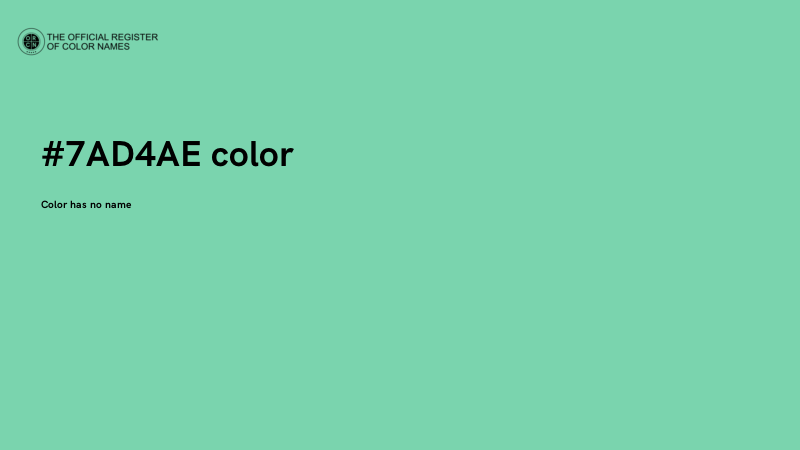 #7AD4AE color image
