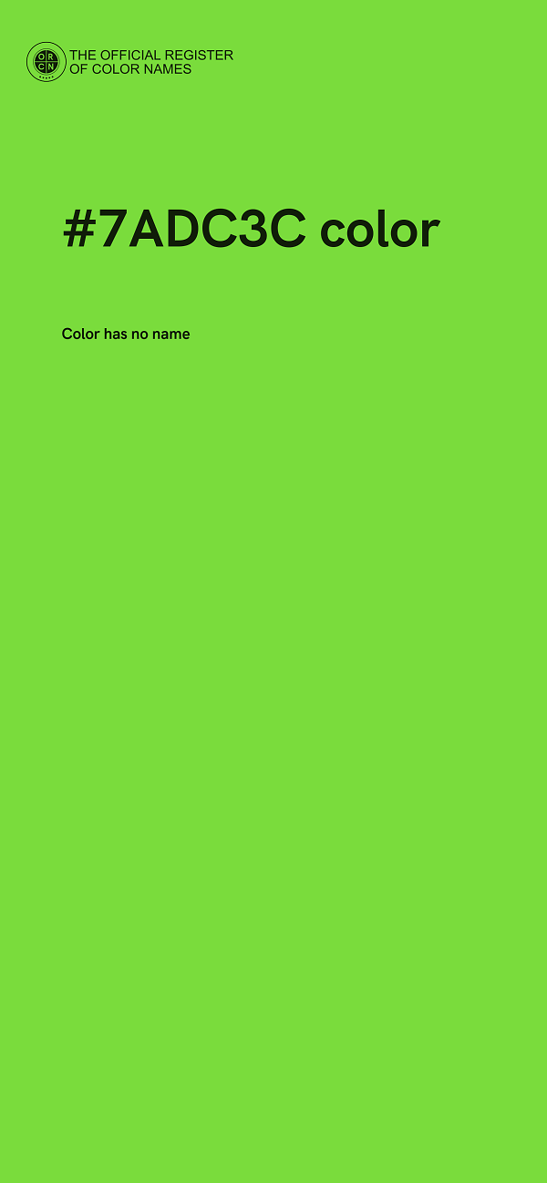 #7ADC3C color image