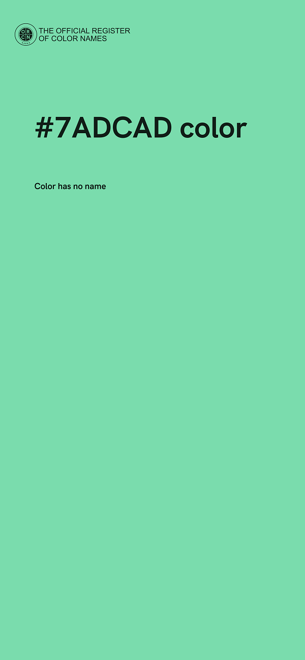 #7ADCAD color image