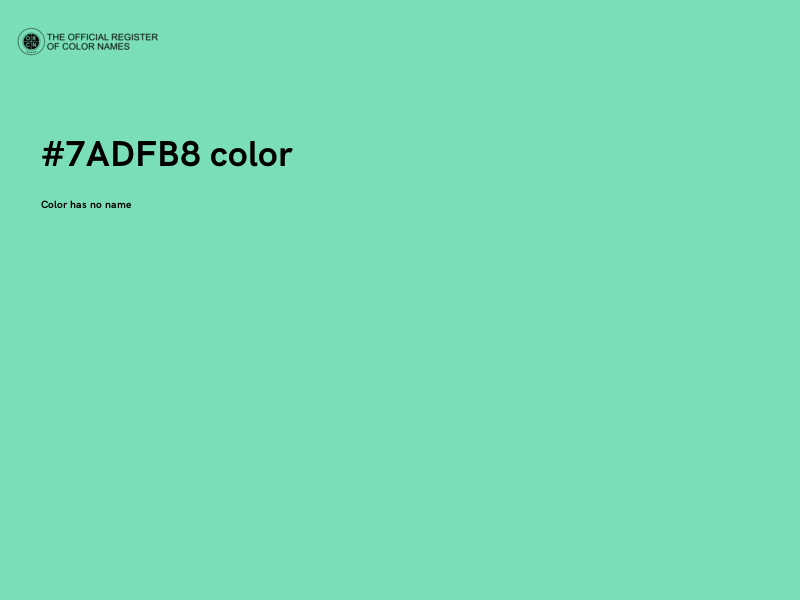 #7ADFB8 color image