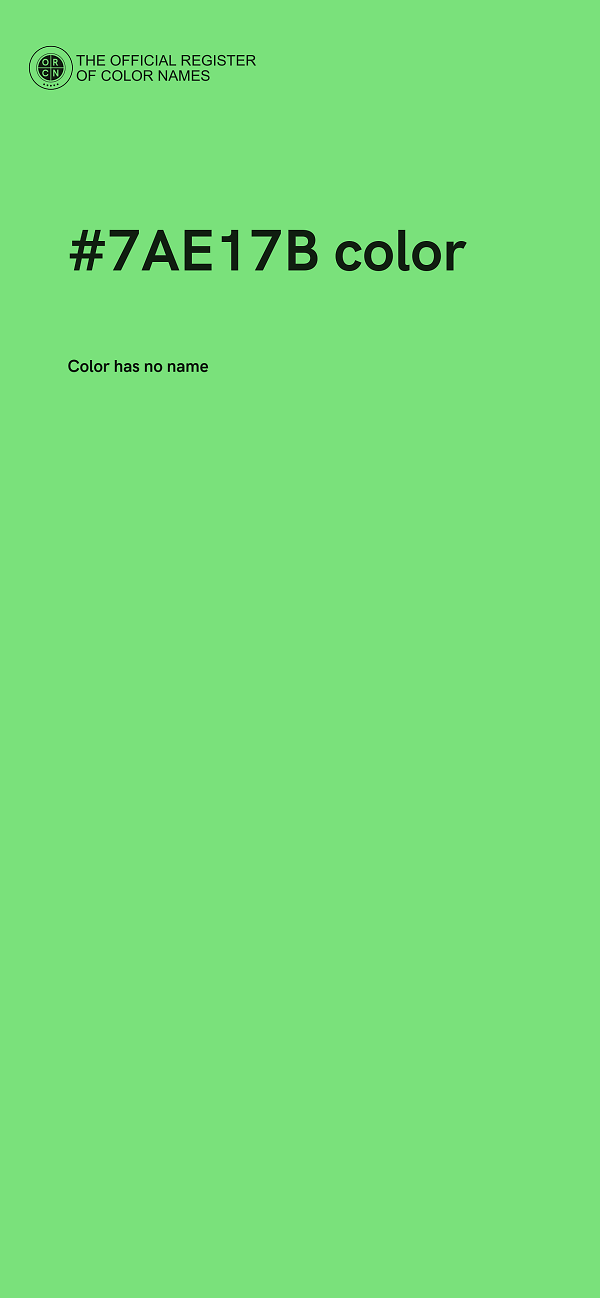 #7AE17B color image
