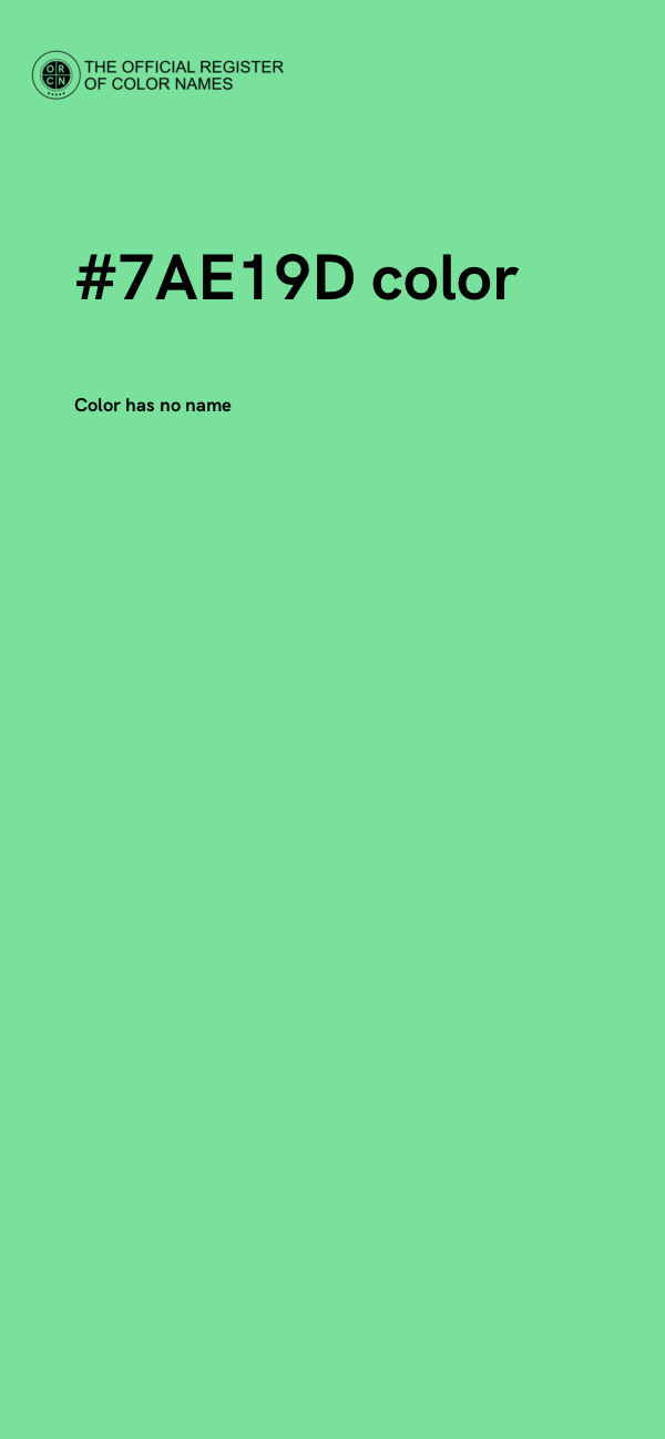 #7AE19D color image