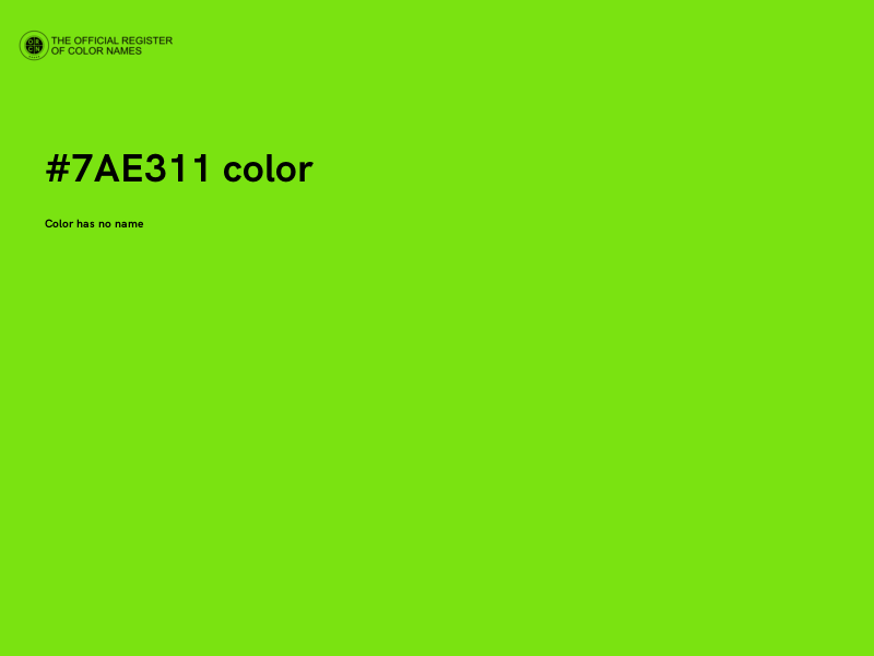 #7AE311 color image