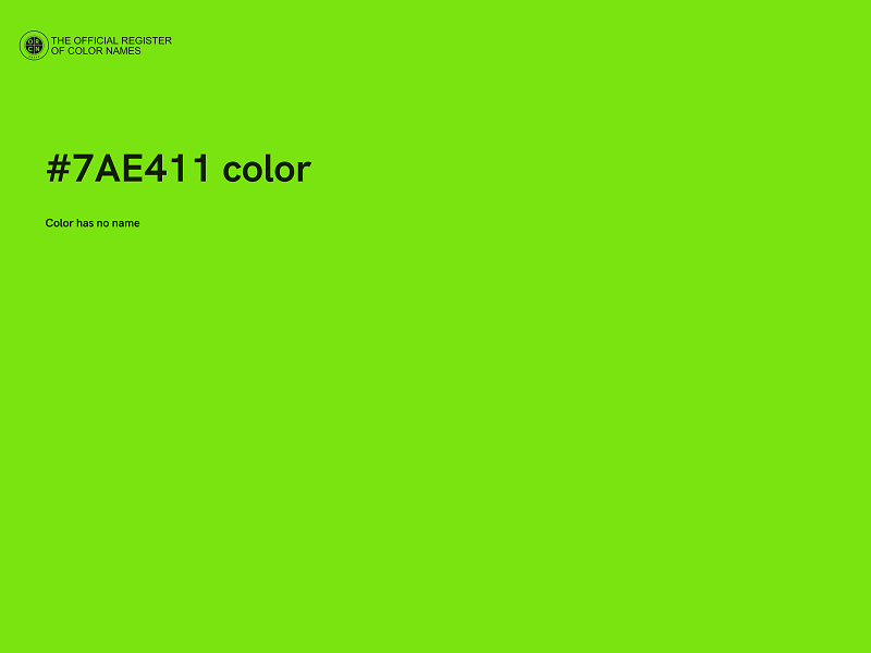 #7AE411 color image