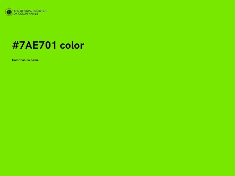 #7AE701 color image